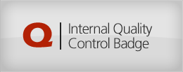 Internal Quality Control Badge